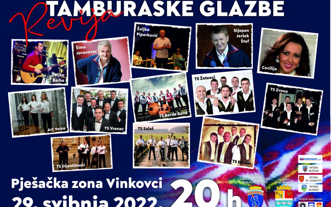 Revija tamburaške glazbe – koncert