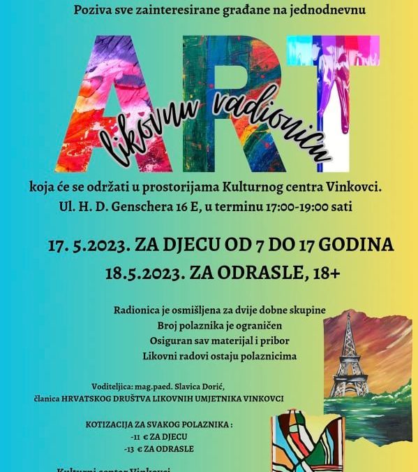 Art likovna radionica za odrasle