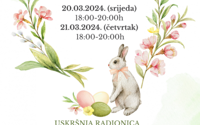 Uskršnja likovna radionica za djecu
