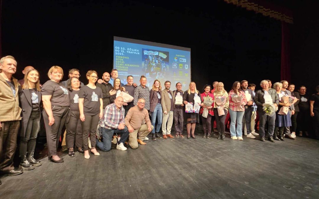 SVEČANOST KAZALIŠNOG AMATERIZMA Dodijeljene nagrade 1. Putujućih susreta teATARa