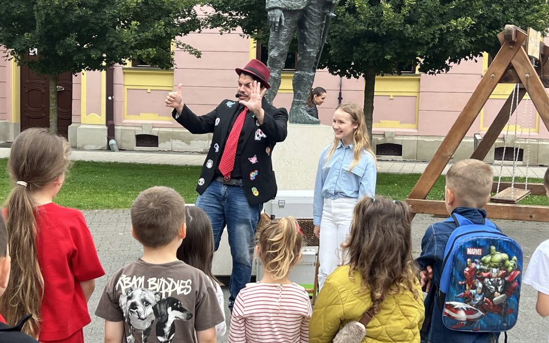 Mađioničarska predstava za djecu u sklopu 1. festiVala Kulture na uliCI