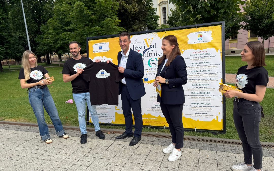 1. festiVal Kulture na uliCi donosi tri mjeseca bogatog programa u Vinkovcima